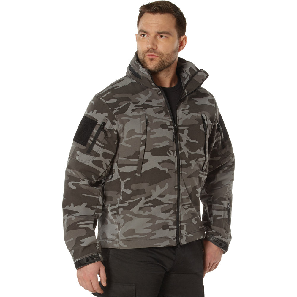 Special Ops Camo Soft Shell Tactical Jacket