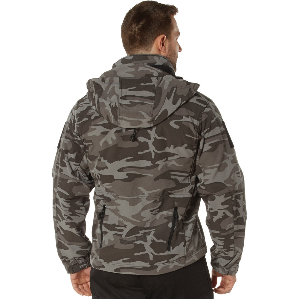 Special Ops Camo Soft Shell Tactical Jacket