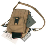 Rothco Classic Canvas Passport Travel Pouch & Shoulder Bag