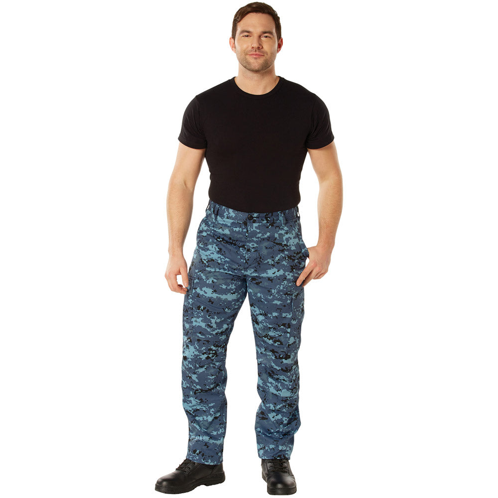 Sky Blue Digital Camouflage BDU Pant