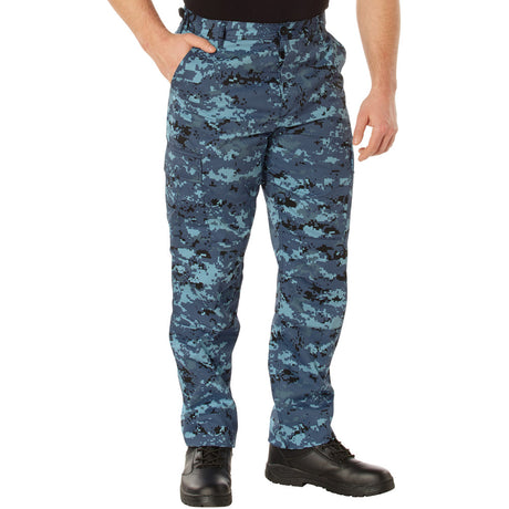 Sky Blue Digital Camouflage BDU Pant