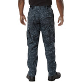 Navy Blue Digital Camouflage BDU Pant