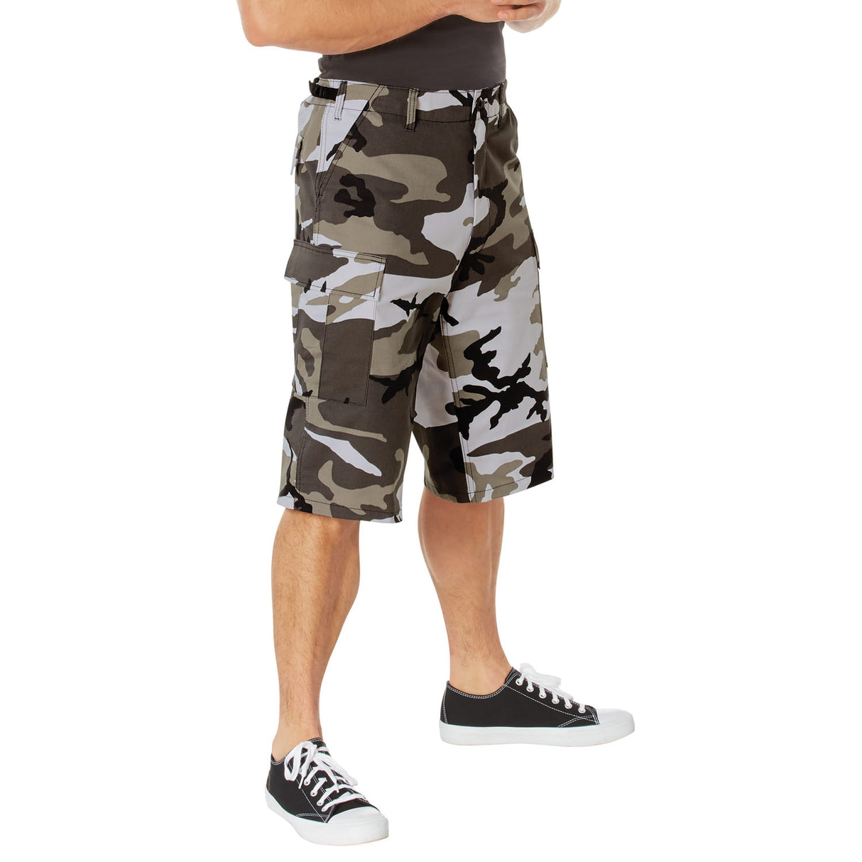 City Camouflage Extra Long BDU Shorts