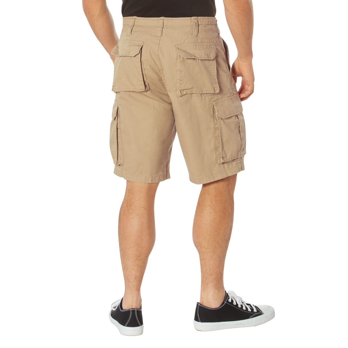 Vintage Khaki Cargo Shorts