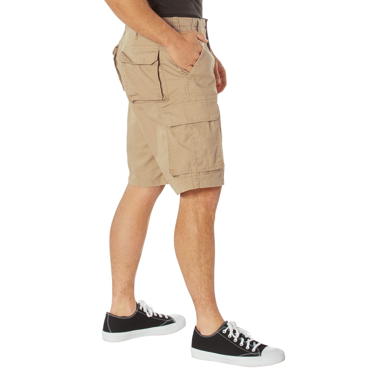 Vintage Khaki Cargo Shorts