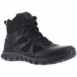 Reebok Sublite 6-Inch Black Side-Zip Tactical Boot