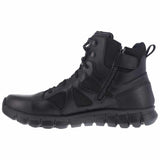 Reebok Sublite 6-Inch Black Side-Zip Tactical Boot