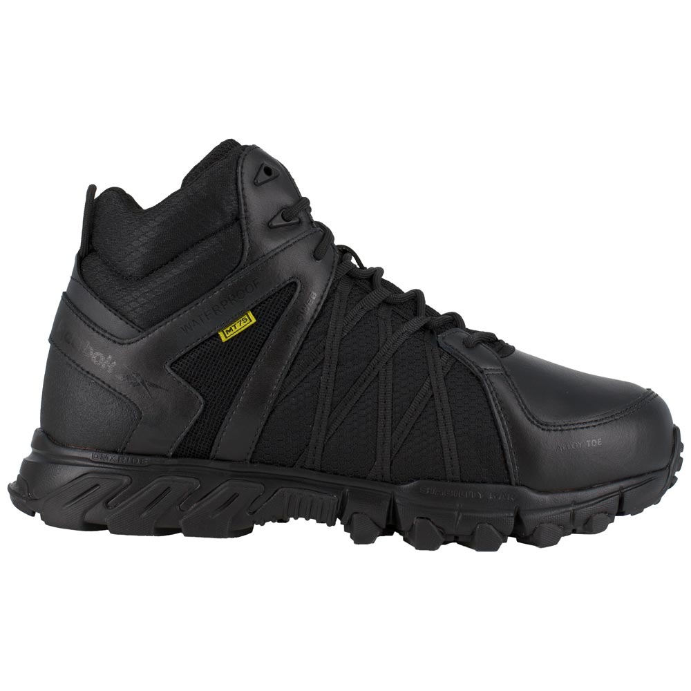 Reebok Trailgrip Men's Mid Internal Met Guard Waterproof Composite Toe Black Work Boot