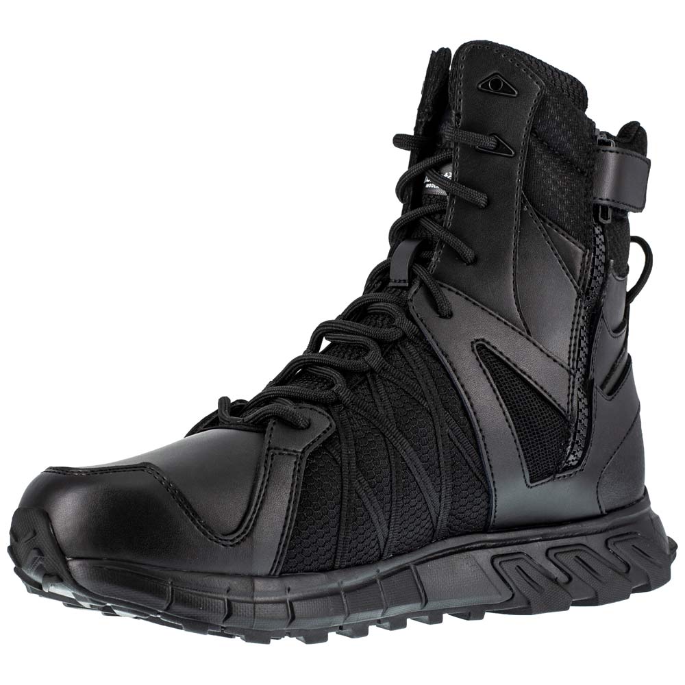 Reebok Trailgrip 8-Inch Waterproof Insulated Side Zip Tactical Boot