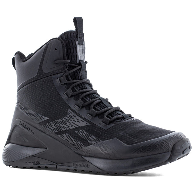 Reebok Nano X1 Adventure Black 6-inch Tactical Boot