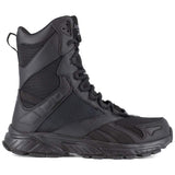 Reebok Hyperium 8-Inch Black Side-Zip Men's Tactical Boot