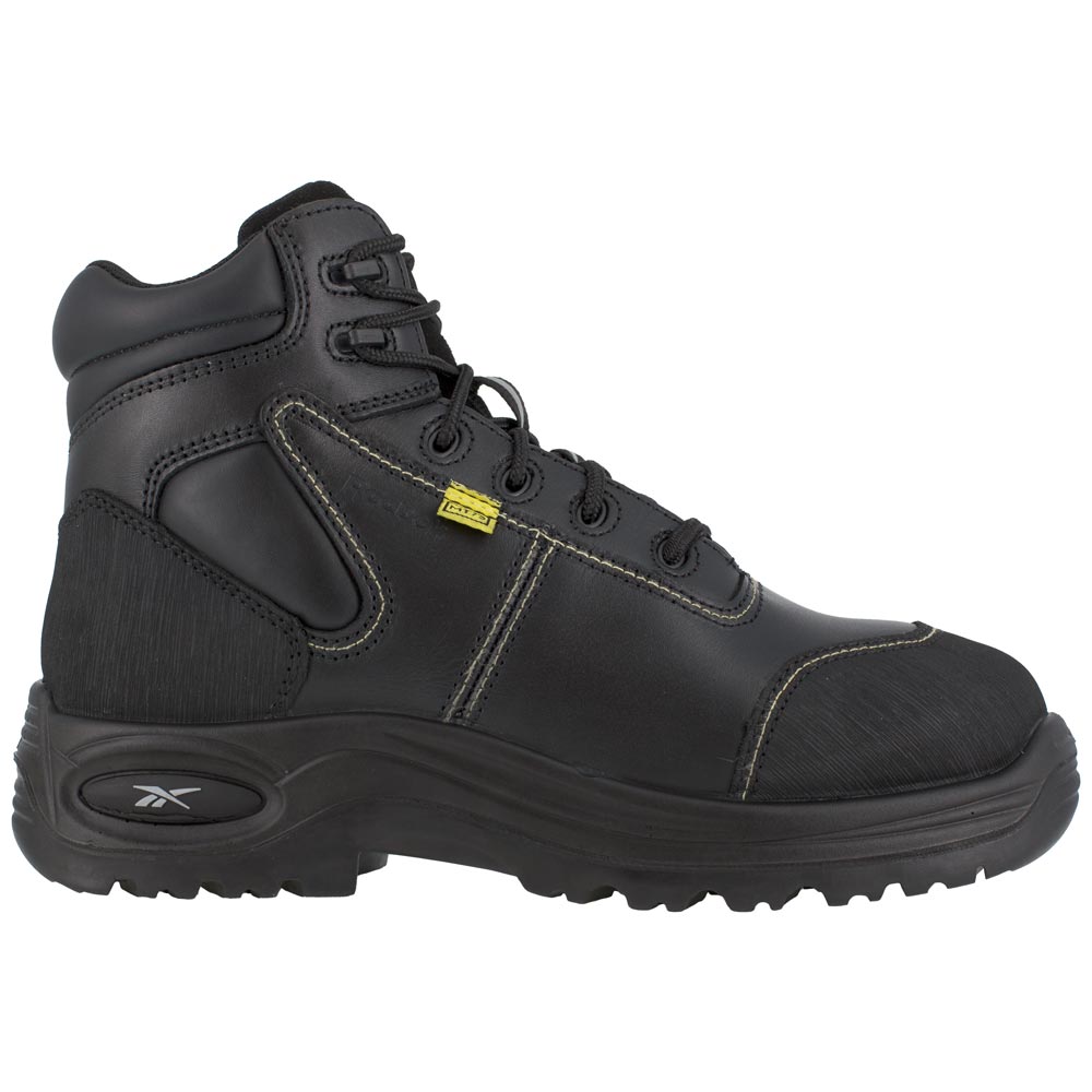 Reebok Trainex Men's Mid Internal Met Guard Composite Toe Black Work Boot