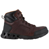 Reebok Zigkick Men's Mid Composite Toe Static Dissipative Brown Athletic Work Boot