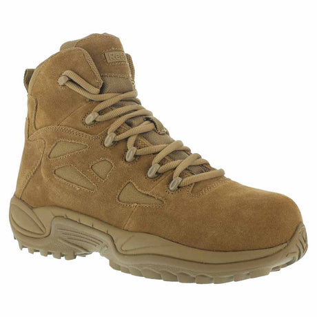 Reebok Rapid Response 6-Inch Coyote Comp Toe Zip Tactical Boot