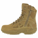 Reebok Rapid Response 8-Inch Composite Toe Coyote Side-Zip Tactical Boot