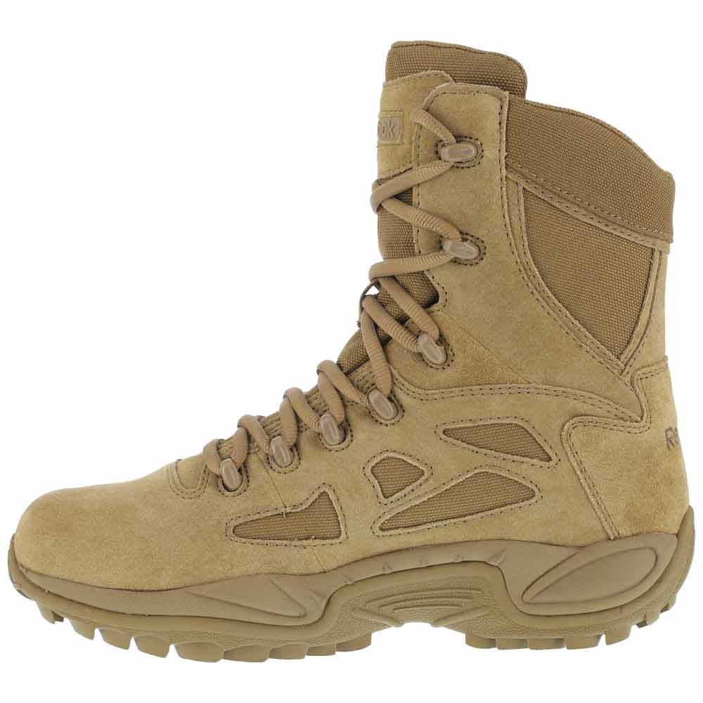 Reebok Rapid Response 8-Inch Coyote AR670-1 Military Boot