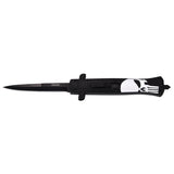 SDS Punisher ABS Handle 4-inch OTF Auto Knife with Black Blade