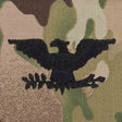 Scorpion Camo Rank Colonel Hook & Loop Army Patch