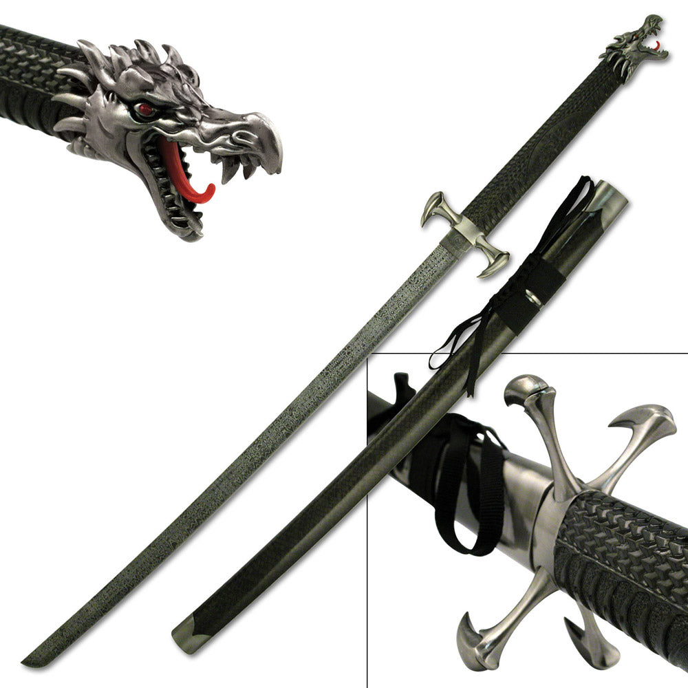 Dragon Claw Katana with Display Stand