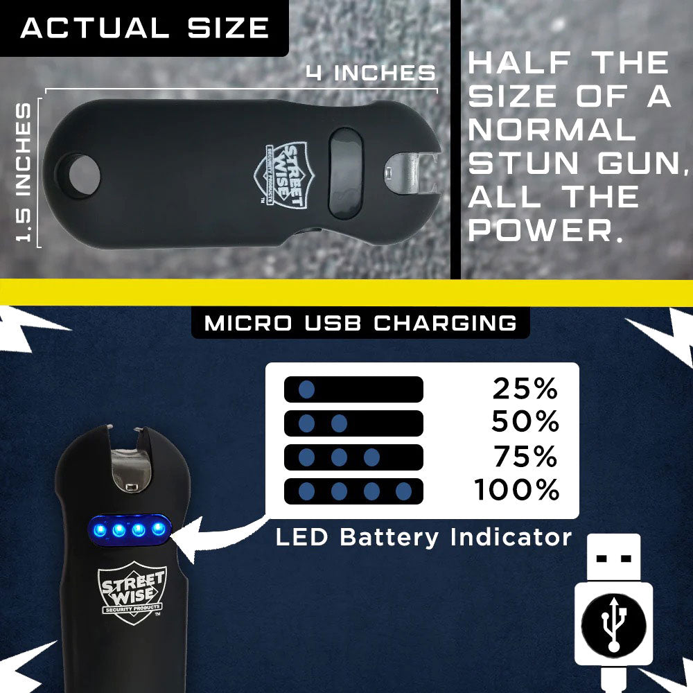 Streetwise Security Smart 24 Million Volt Keychain Stun Gun