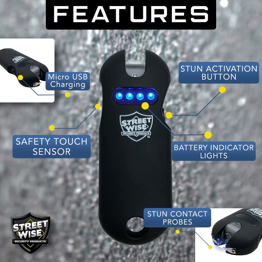 Streetwise Security Smart 24 Million Volt Keychain Stun Gun