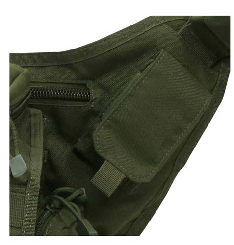 RapDom Tactical Messenger Bag, Molle Shoulder Field Pack