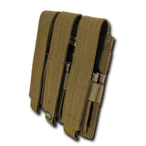 Cordura MOLLE Triple Pistol Mag Pouch