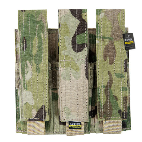 Cordura MOLLE Triple Pistol Mag Pouch