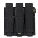 Cordura MOLLE Triple Pistol Mag Pouch