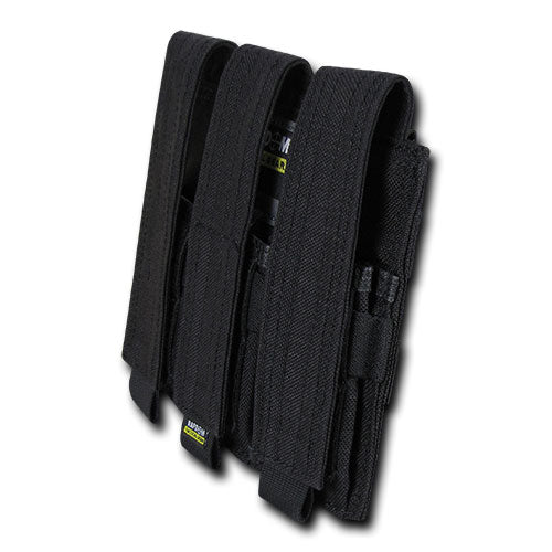 Cordura MOLLE Triple Pistol Mag Pouch