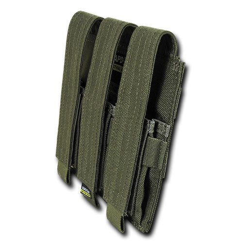 Cordura MOLLE Triple Pistol Mag Pouch