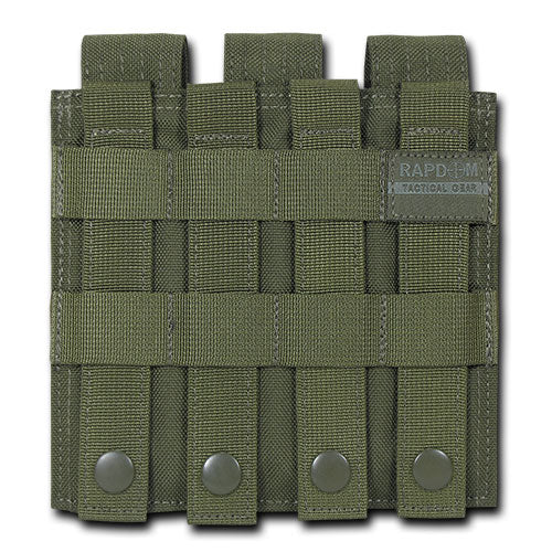 Cordura MOLLE Triple Pistol Mag Pouch