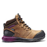 Timberland Pro Reaxion Mid Womens Brown Composite Toe Waterproof Work Boot