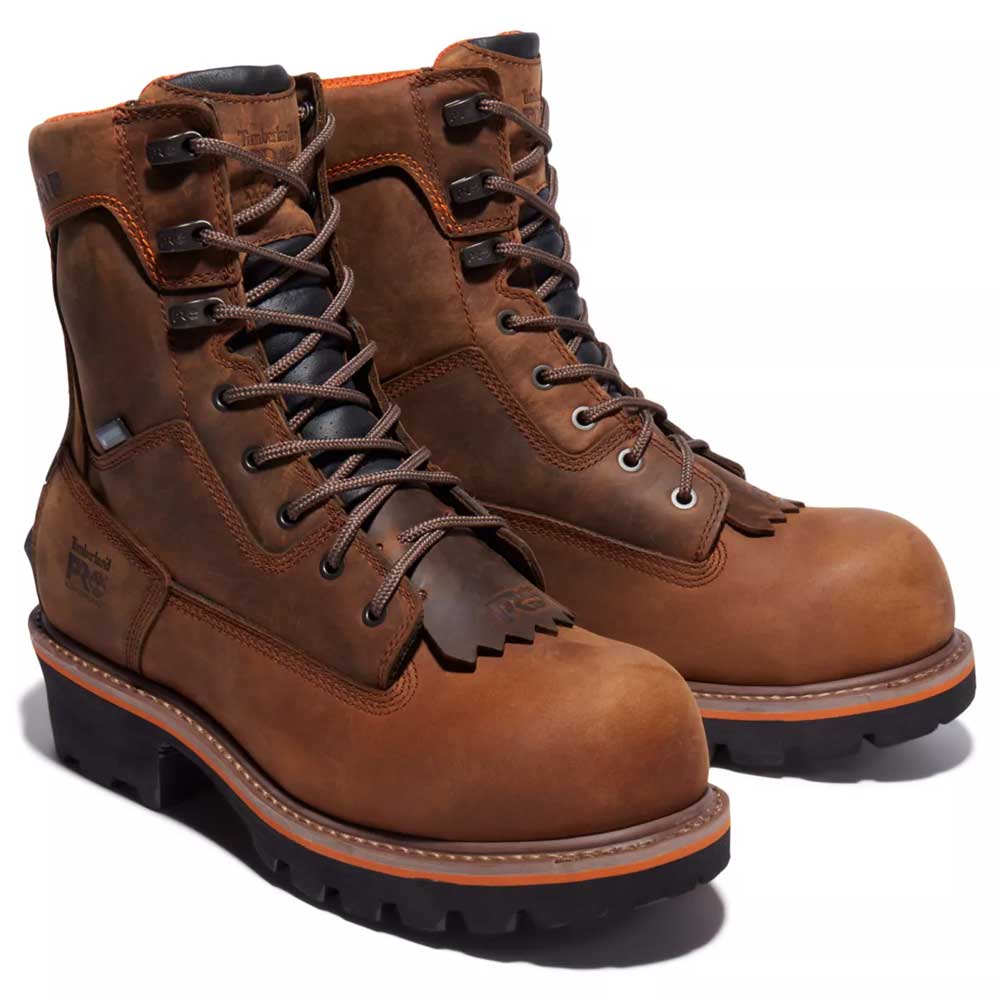 Timberland Pro Evergreen 8-Inch WP Comp Toe Logger Boot