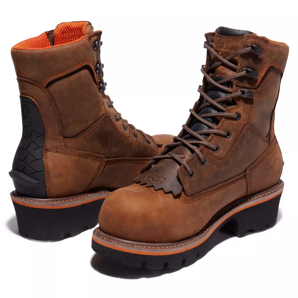 Timberland Pro Evergreen 8-Inch WP Comp Toe Logger Boot