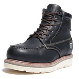 Timberland Pro Gridworks 6-Inch Black Waterproof Moc Soft Toe Work Boot