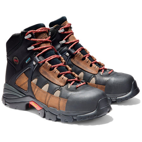 Timberland Hyperion Hiker Brown Waterproof Safety Toe Work Boot - 90646