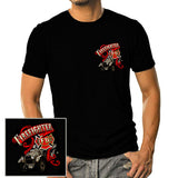 Always Ready Antique Firefighter T-Shirt - Black