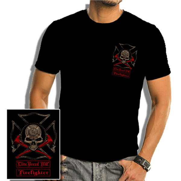 Elite Breed United Brotherhood of Firefighter Bikers T-Shirt