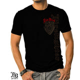 Elite Breed Born a Firefighter T-Shirt - Black