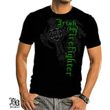 Elite Breed Irish Dragon Firefighter T-Shirt - Black