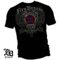 Elite Breed Fire Rescue Rise Above Fear T-Shirt - Black