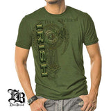 Elite Breed Irish Police Officer T-Shirt - Military Green