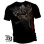 Elite Breed Warrior Firefighter T-Shirt - Black