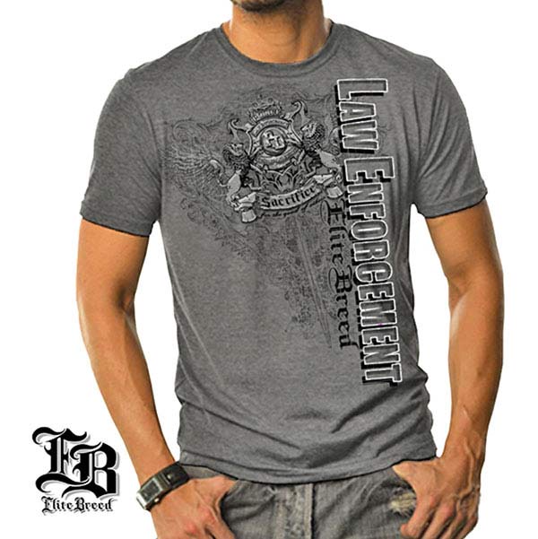 Elite Breed 'For the Good of Others' LE T-Shirt - Charcoal