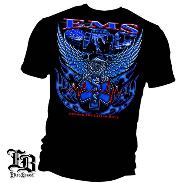 EMS Beyond the Call of Duty T-Shirt - Black