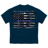 Blue Lives Matter Law Enforcement T-Shirt