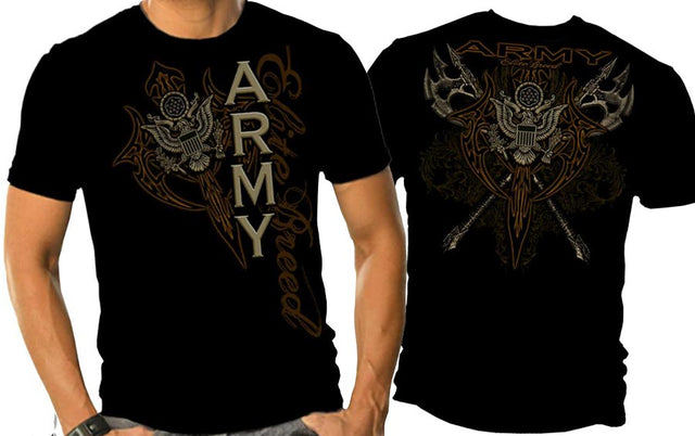 United States Army Elite Breed Battle Axe T-Shirt