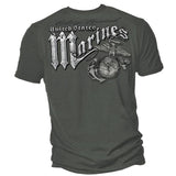 Elite Breed Gray Eagle Marines T-Shirt - Gray