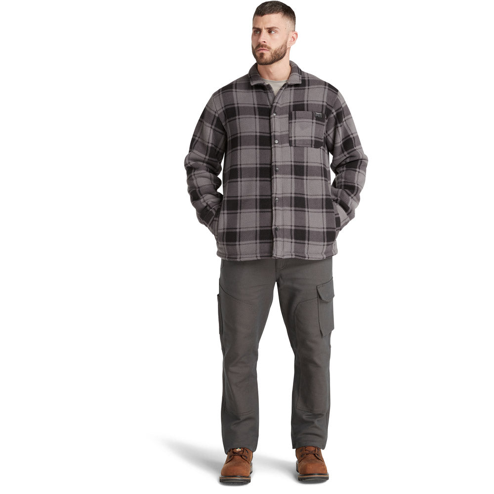 Timberland PRO Gritman Check Heavyweight Fleece Men's Shirt